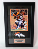 Courtland Sutton Autographed Denver Broncos 8x10 Photo DLX Frame JSA Hologram