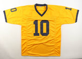 Alex Orji Signed Michigan Wolverines Jersey Ins. "Orji in the Endzone!" JSA COA)