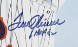Tom Seaver Signed New York Mets Unframed 11x14 MLB Artwork with "HOF 92" Inscr.