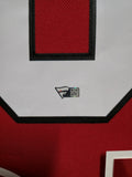 SUEDE FRAMED CHICAGO BLACKHAWKS PATRICK KANE AUTOGRAPHED SIGNED JERSEY FANATICS