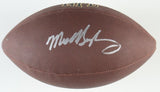 Mike Singletary Signed Chicago Bears Official NFL Football (Beckett) HOF LB