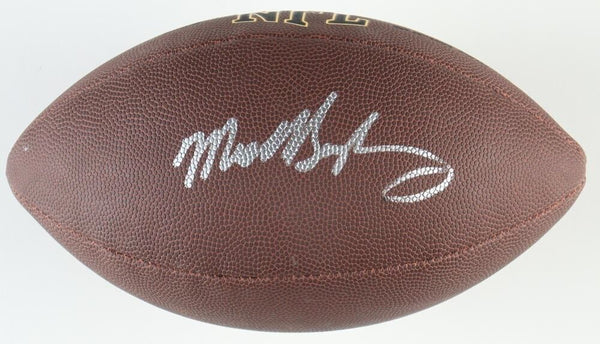 Mike Singletary Signed Chicago Bears Official NFL Football (Beckett) HOF LB