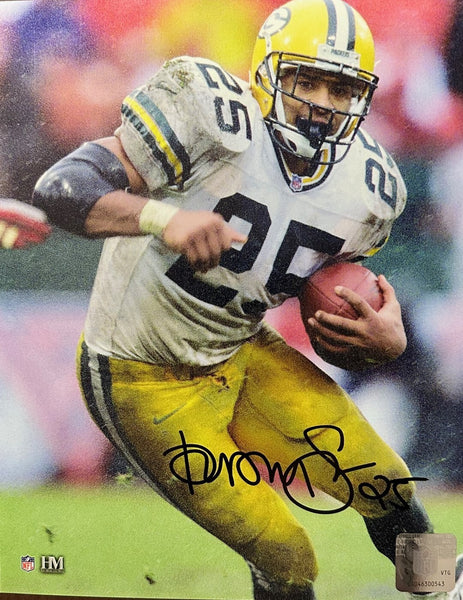 Packers Super Bowl Champ DORSEY LEVENS Signed 8x10 Photo #3 AUTO