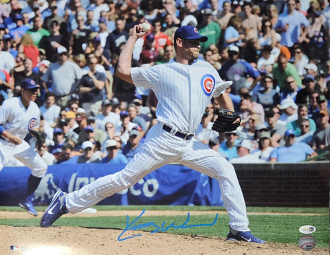 Cubs Rookie of the Year Pitcher KERRY WOOD Signed 16x20 AUTO Photo #1 AUTO - JSA