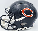 Devin Hester Autographed Bears Blue Full Size Authentic Speed Helmet Beckett BS4