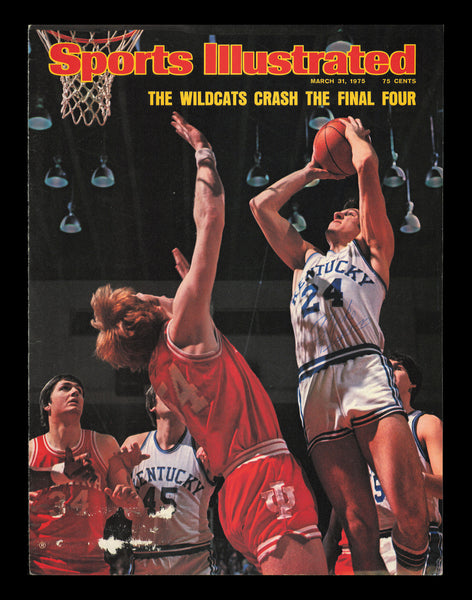 Mike Flynn Autographed Signed Sports Illustrated Cover Kentucky SKU #238030