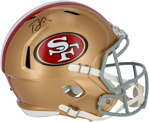 Brandon Aiyuk San Francisco 49ers Autographed Speed Replica Helmet