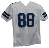 Drew Pearson Autographed/Signed Pro Style White XL Jersey HOF BAS 32766