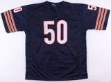 Mike Singletary Signed Bears Jersey Inscribed HOF 98 (Beckett) Super Bowl XX L.B
