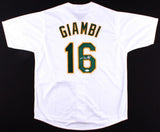Jason Giambi Signed Oakland Athletic Jersey (JSA COA) 5xAll-Star (2000-2004) A's