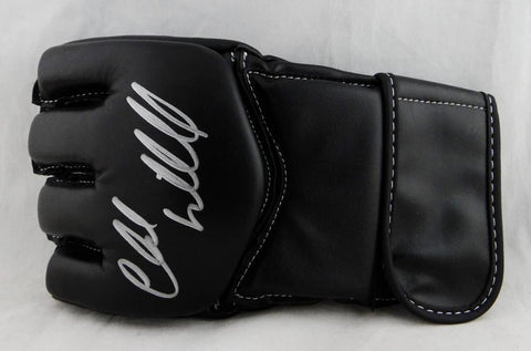 Chuck Liddell Autographed Century UFC Left Glove- Beckett Auth *Silver