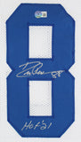 Drew Pearson "HOF 21" Authentic Signed White Pro Style Framed Jersey BAS Witness