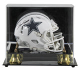 Cowboys Tony Dorsett Signed STS III Speed Mini Helmet W/ Case w/ Black Sig BAS W