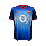 Thierry Henry Signed Arsenal Away Soccer Jersey #14 with Beckett COA