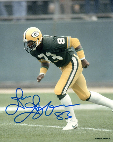 Packers Receiver JOHN JEFFERSON Signed 8x10 Photo #2 AUTO - 1982 Pro Bowl