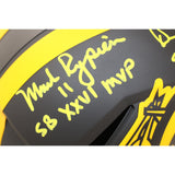 Williams Rypien Riggins Signed Washington Redskins F/S Eclipse Helmet BAS 51888