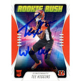 Tee Higgins Autographed Rookies and Stars Who Dey Trading Card Beckett 48923