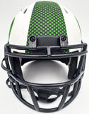 Russell Wilson Auto Seahawks White Lunar Eclipse Spd Mini Helmet RW Holo Beckett