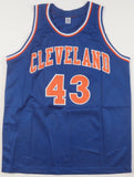 Brad Daugherty Signed Cleveland Cavaliers Jersey (JSA) 1986 #1 Overall Draft Pk