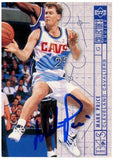 Mark Price Autographed/Signed 94-95 Upper Deck #376 Trading Card Beckett 52564