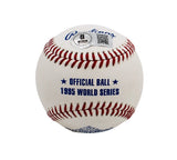 Greg Maddux Signed Atlanta Braves Rawlings OML 1995 World Series MLB Baseball