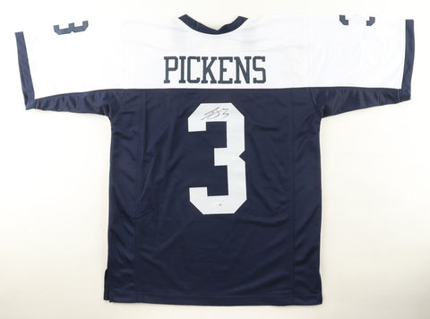 George Pickens Signed Dallas Cowboys Jersey (JSA) Ex-Georgia Bulldog Reciever