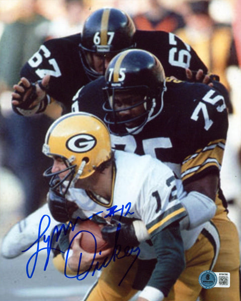 Packers Lynn Dickey Authentic Signed 8x10 Vertical Photo Autographed BAS 2