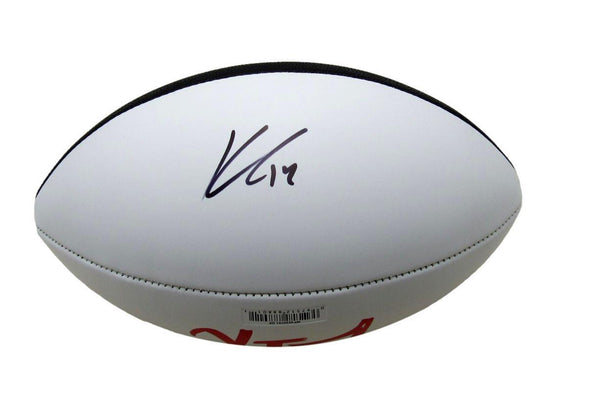 Kenny Gainwell Signed/Auto Super Bowl LIX Logo Football Eagles Beckett 193564