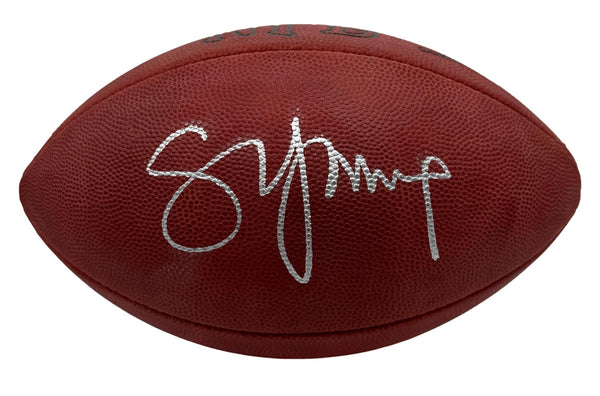 Steve Young HOF Signed Official Wilson NFL Football 49ers JSA 214123