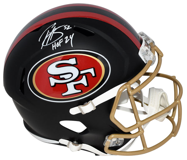 PATRICK WILLIS SIGNED SAN FRANCISCO 49ERS 2025 RIVALRIES FULL SIZE HELMET HOF 24