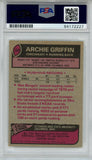 Archie Griffin Autographed/Signed 1977 Topps #269 Trading Card PSA Slab 43706