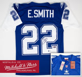 Emmitt Smith Signed Dallas Cowboys Mitchell & Ness Throwback NFL Legacy Jersey