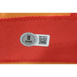 Ronde Barber Autographed/Signed XL White Pro Style Jersey Beckett Witness 49212