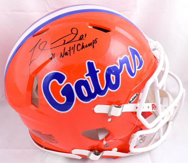 authentic florida gator football helmet Gators College Collectible Mini - Picture Inside field equipment comes straight from Gainesville Florida Gators Fanatics Authentic Team-Issued