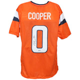 Jonathon Cooper Autographed/Signed Pro Orange XL White Jersey Beckett W 52900