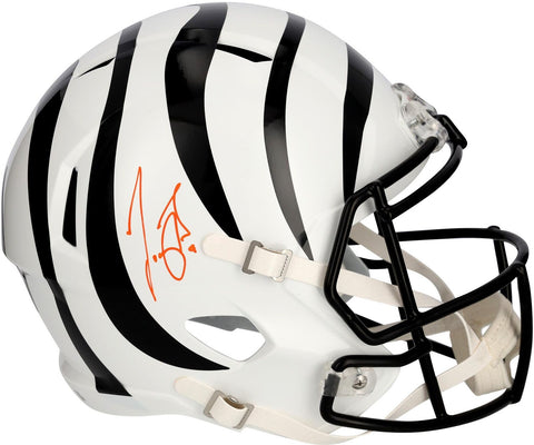 Joe Burrow Cincinnati Bengals Signed 2022 Alternate Riddell Speed Replica Helmet