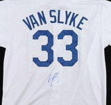 Scott Van Slyke Signed Los Angeles Dodgers Jersey (PSA COA) Son o Andy Van Slyke