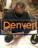 Joe Greene Autographed Pittsburgh Steelers Eclipse Mini Helmet HOF BAS 30080