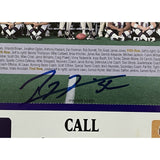 Ray Lewis Autographed/Signed Baltimore Ravens 1996 Team Roster Beckett 47676