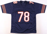 Keith Van Horne Signed Chicago Bears Jersey Inscribed "SB XX Champs" (Beckett)