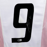 Filippo Inzaghi Signed AC Milan Soccer Jersey #9 with Beckett Witness