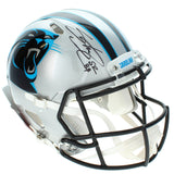 Steve Smith Autographed Carolina Panthers Speed Authentic Helmet Radtke