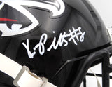 Kyle Pitts Autographed Speed Full Size Helmet Falcons Beckett Witness #WL14604