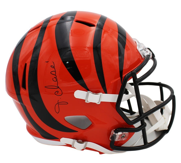 Ja'Marr Chase Signed Cincinnati Bengals Speed Full Size NFL Helmet