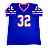 OJ Simpson Autographed Jersey with HOF - Royal - JSA Authenticated