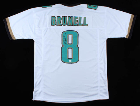 Mark Brunell Signed Jaguars Jersey (JSA COA) Jacksonville's 3xPro Bowl Q.B.