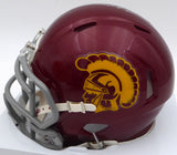 Caleb Williams Autographed USC Speed Mini Helmet (Smudged) Fanatics GD53524558