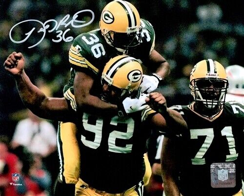Packers LEROY BUTLER Signed 8x10 Photo #4 AUTO ~ Super Bowl XXXI Champ - HOF