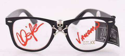 Charlie Sheen Signed "Major League" Replica Glasses Inscribed "Vaughn" (Beckett)