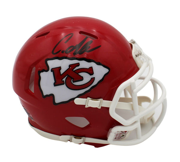 Cyrus Allen Signed Kansas City Chiefs Speed NFL Mini Helmet